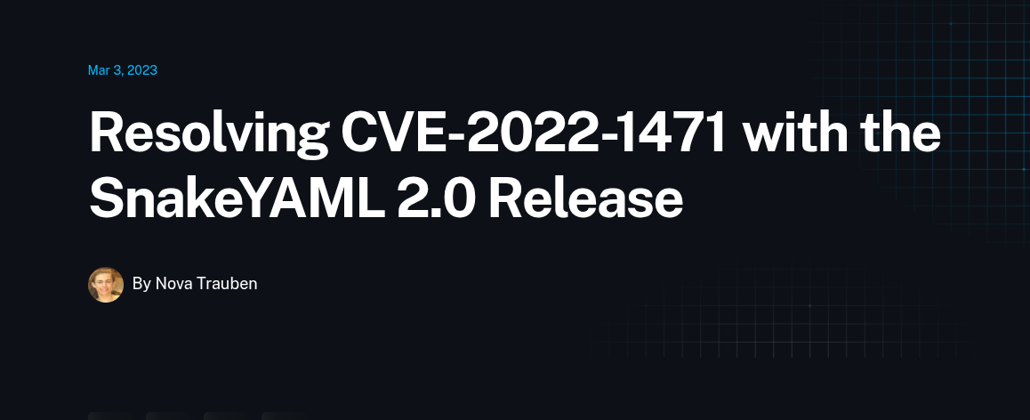CVE-2022-1471 reference